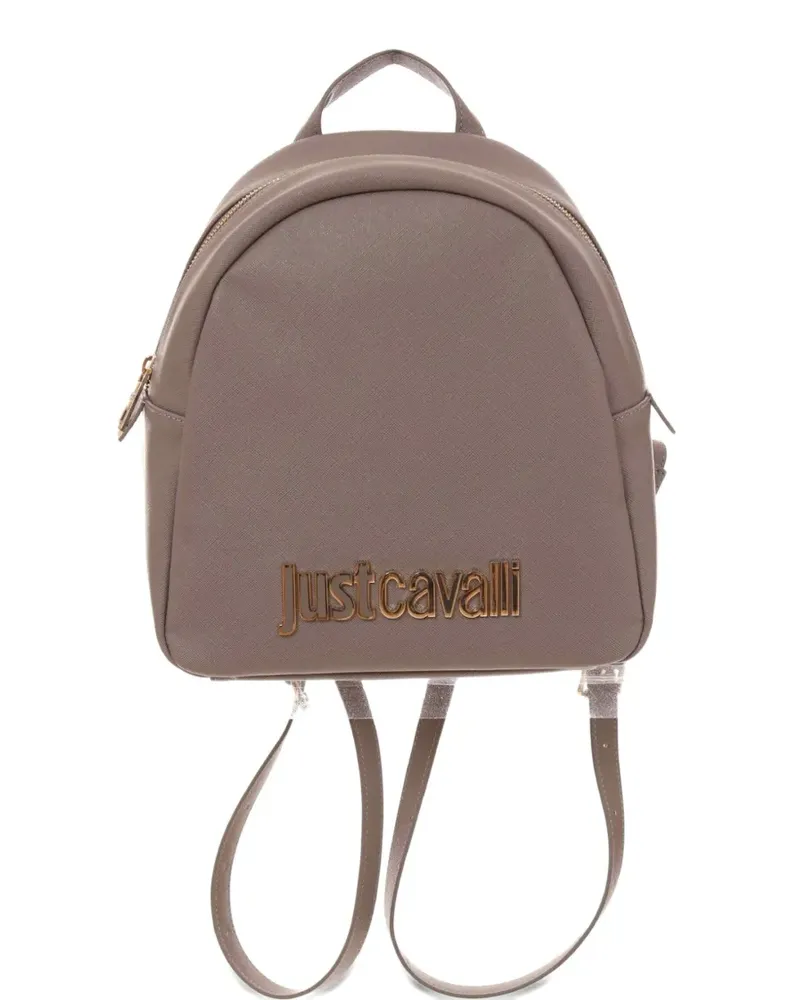 Just Cavalli Rucksack mit Logo - Braun Braun