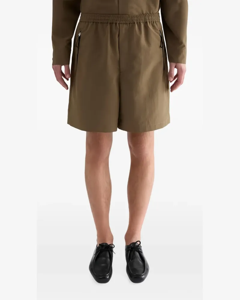 Jil Sander Shorts mit elastischem Bund - Braun Braun