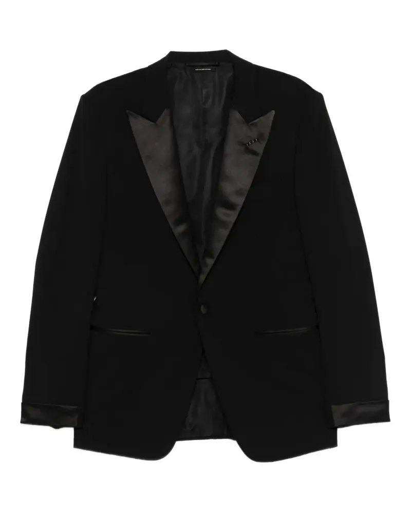 Tom Ford shawl-lapels suit - Schwarz Schwarz
