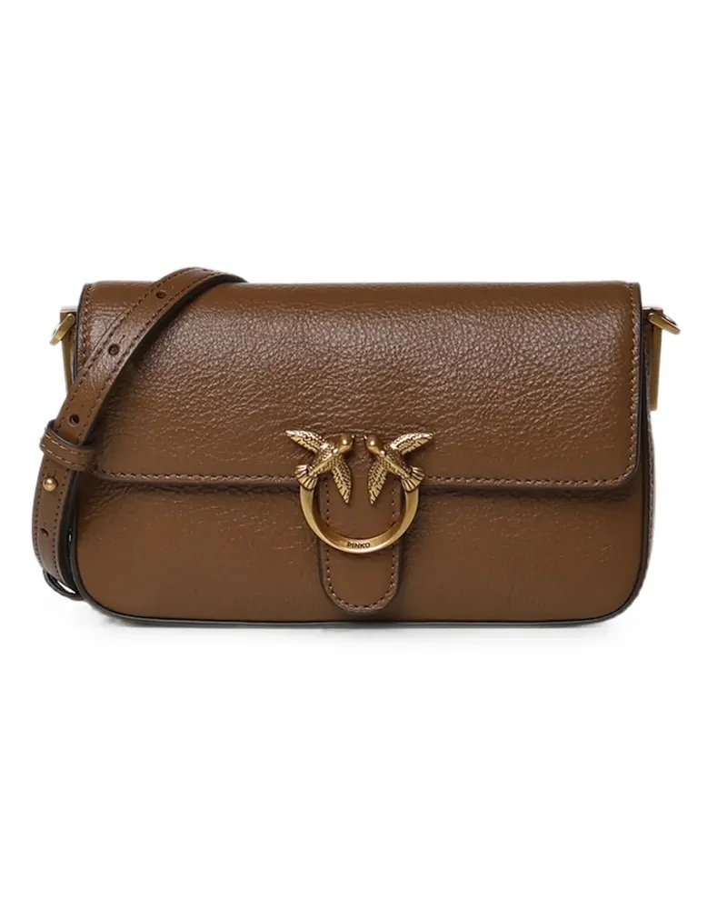 Pinko Love Birds leather cross body bag - Braun Braun