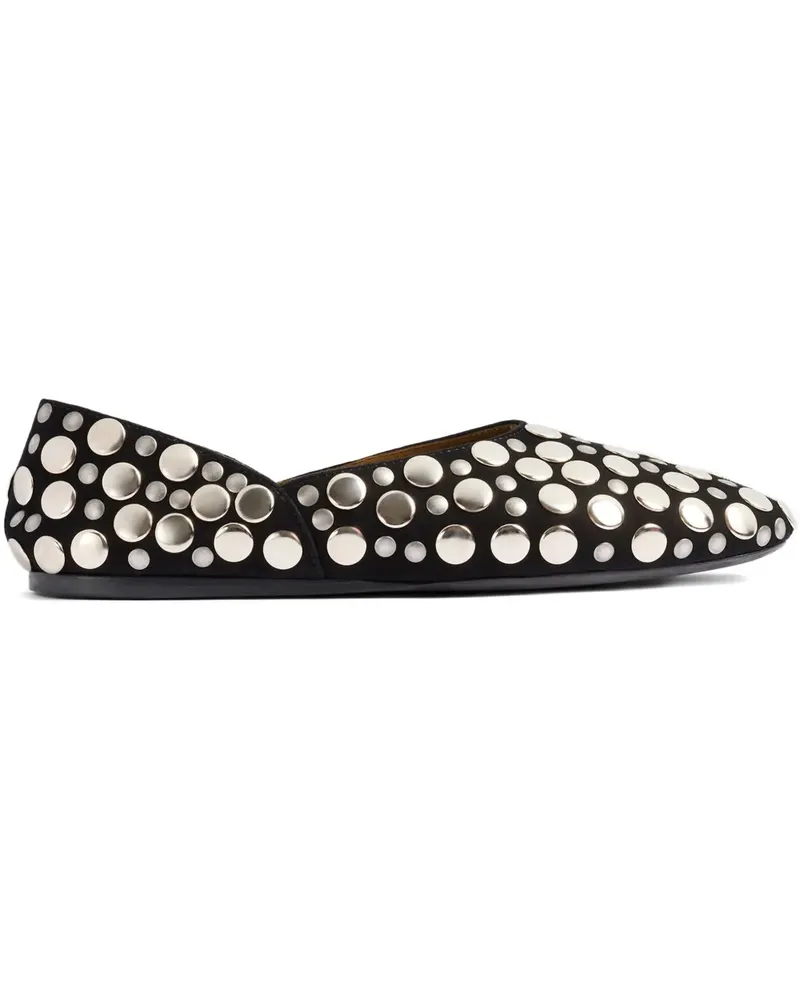 KHAITE Jane Ballerinas - Schwarz Schwarz