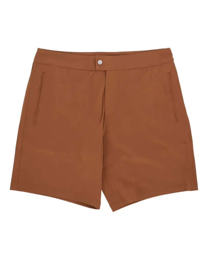 Umit Benan brown shorts - Braun Braun