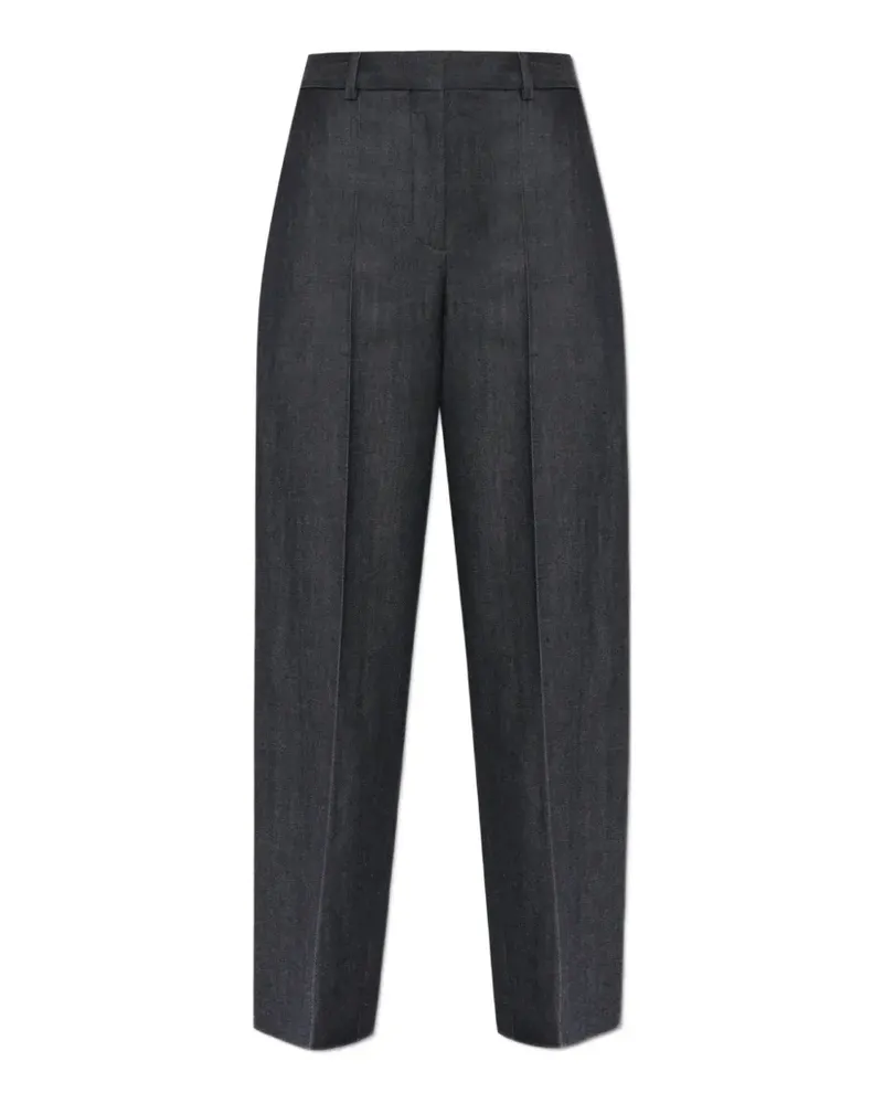 Balenciaga Klassische Hose mit Bügelfalten - Blau Blau
