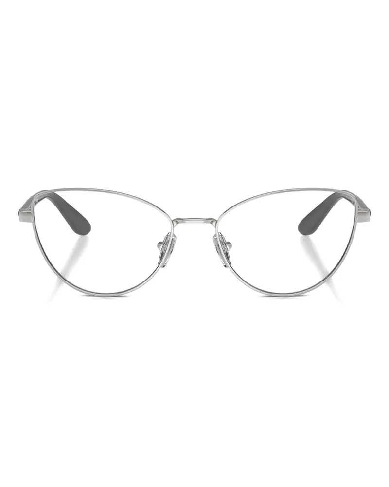 Vogue Klassische Cat-Eye-Brille - Silber Silber