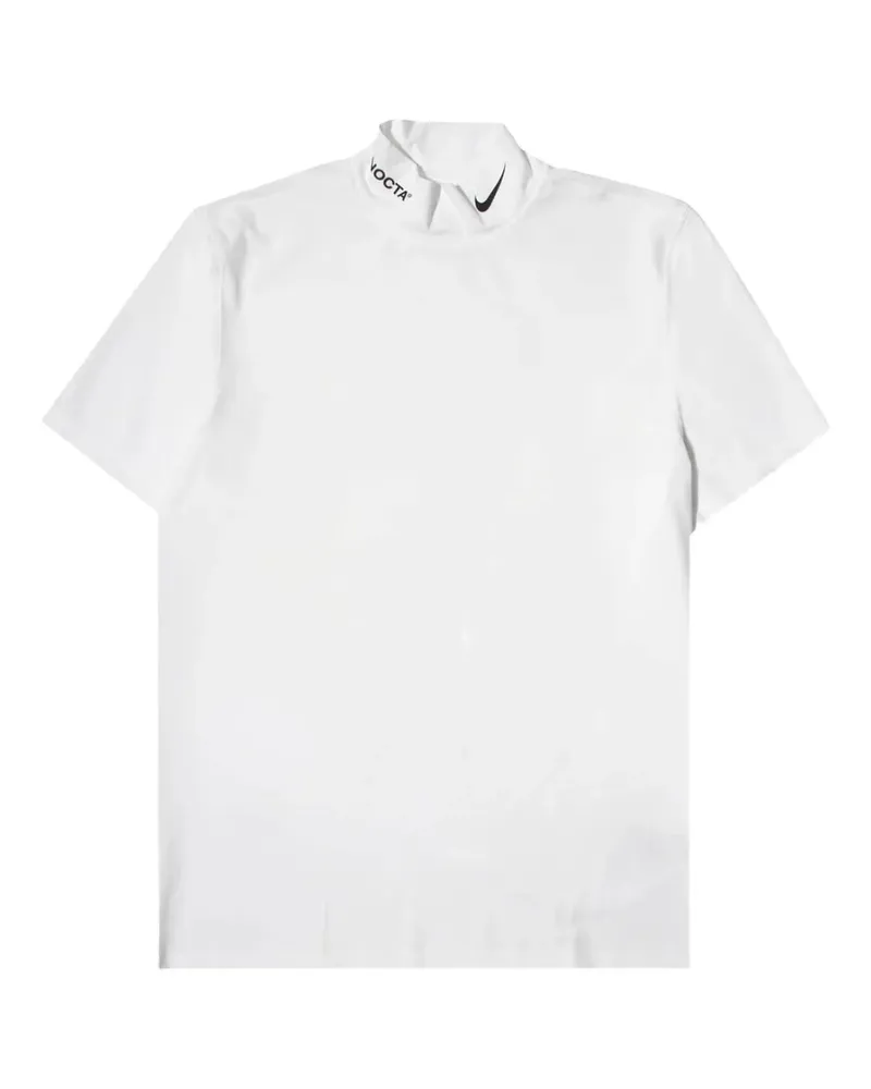 Nike x Nocta T-Shirt mit Stehkragen - Weiß Weiß