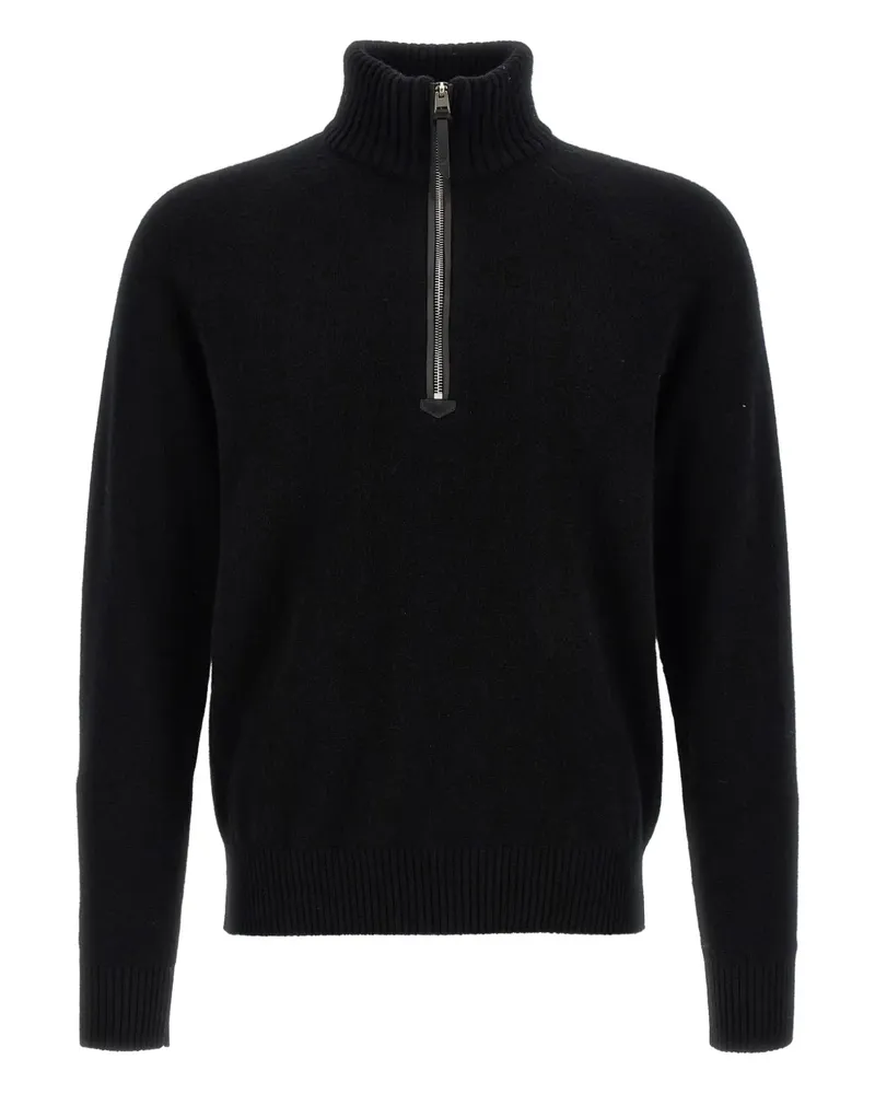 Tom Ford Pullover mit Reißverschluss - Schwarz Schwarz