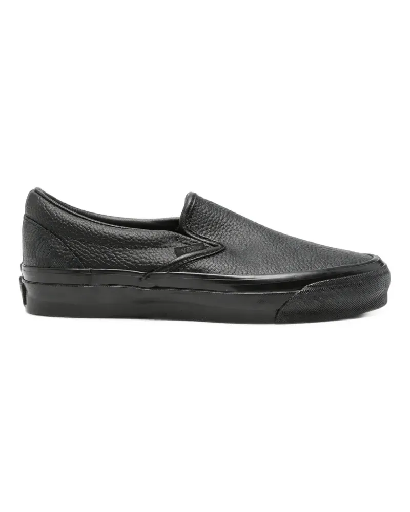 Vans checkerboard pebble-grain sneakers - Schwarz Schwarz
