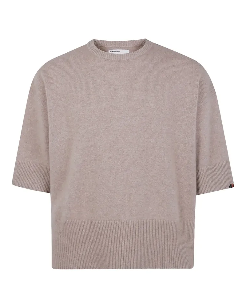 extreme cashmere Sassie short-sleeve T-shirt - Nude Nude