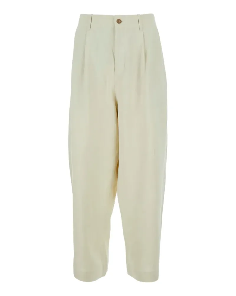 Kitsuné pleated trousers - Nude Nude