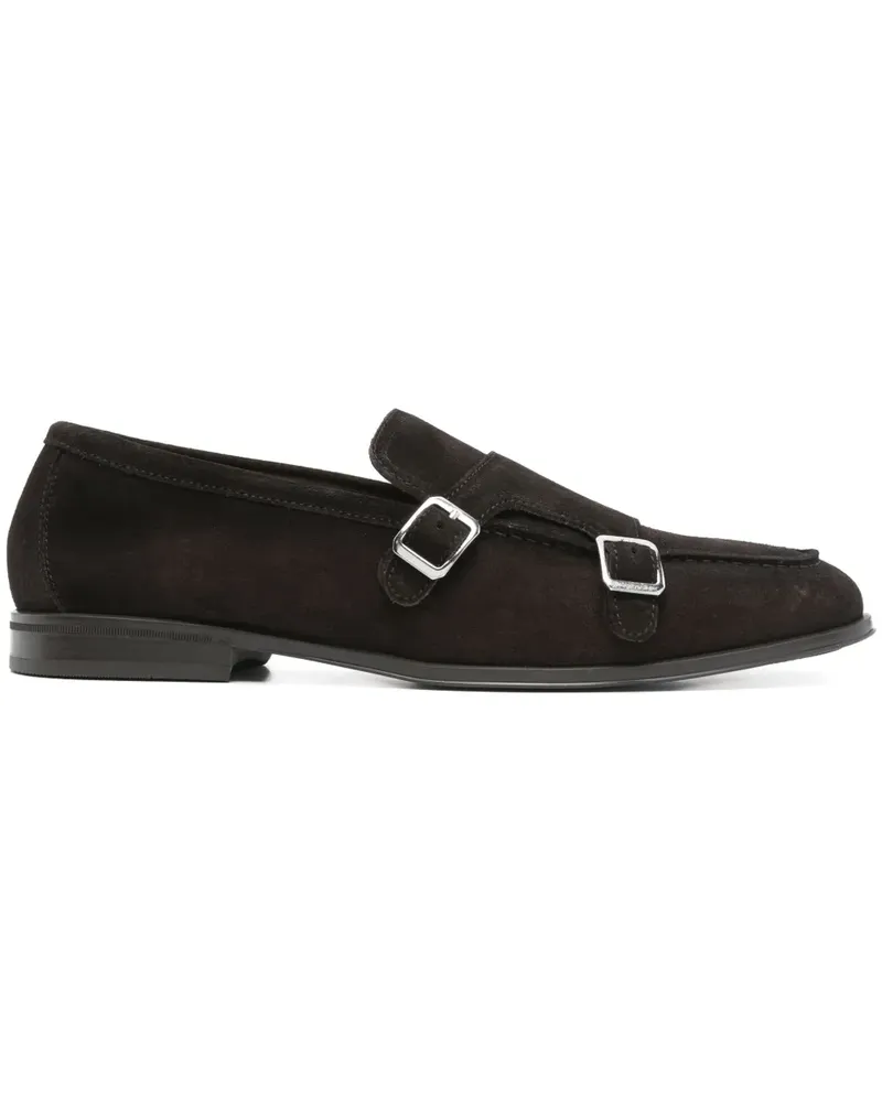 Doucal´s Monk-Schuhe aus Wildleder - Braun Braun