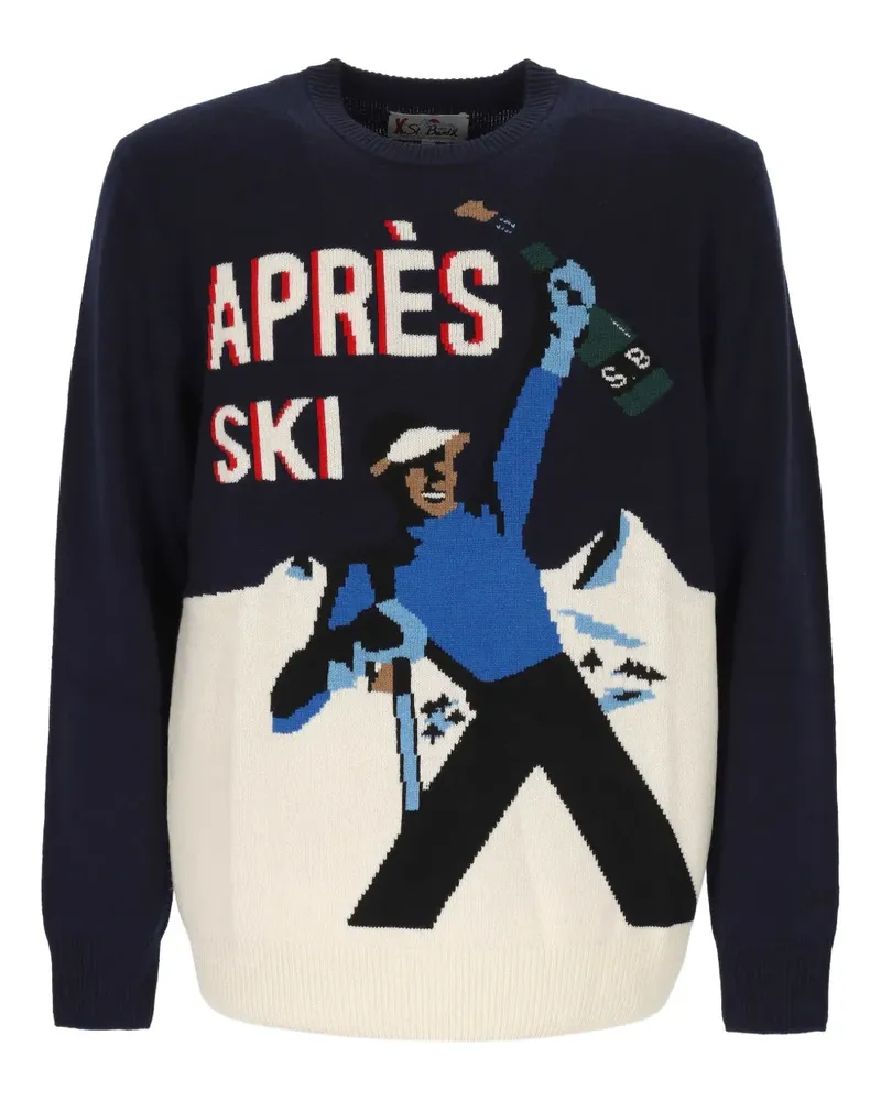 MC2 Saint Barth Heron sweater - Blau Blau