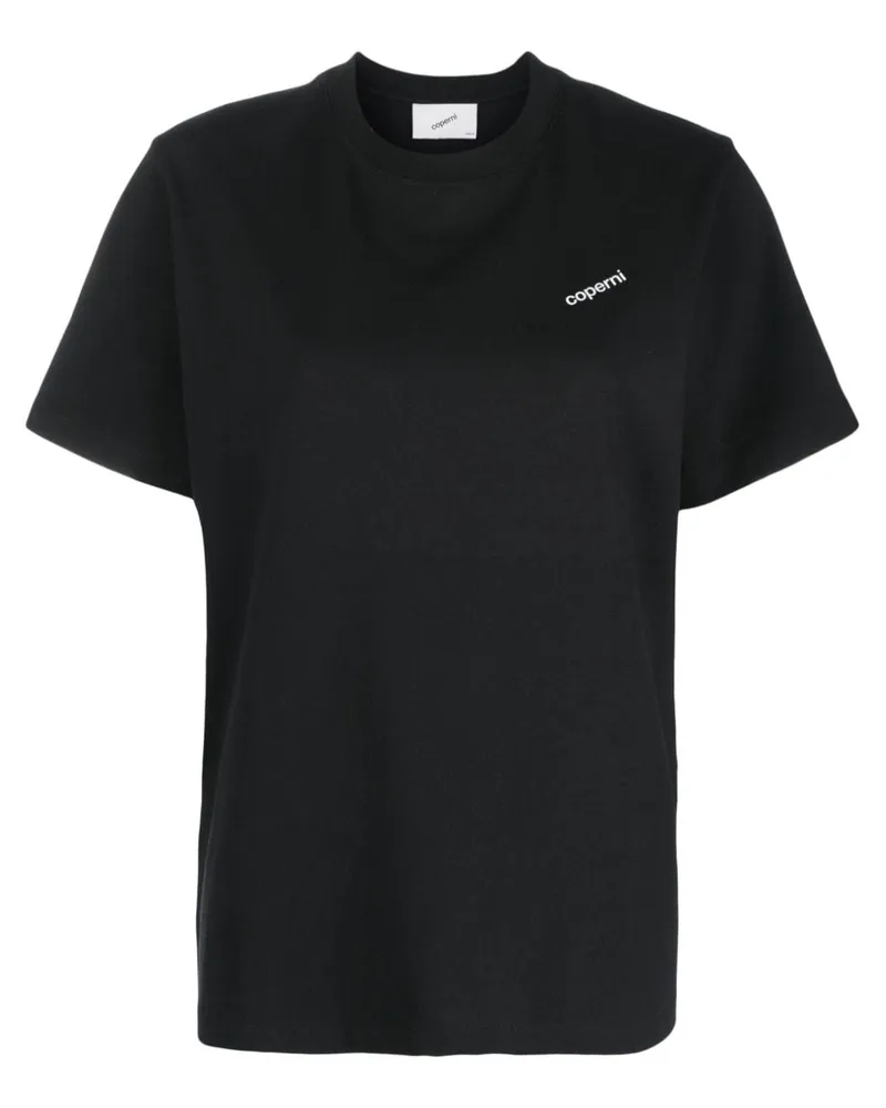 COPERNI T-Shirt mit Logo-Print - Schwarz Schwarz