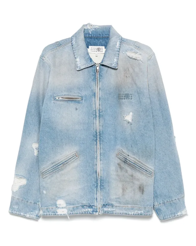 Maison Margiela Klassische Jeansjacke - Blau Blau