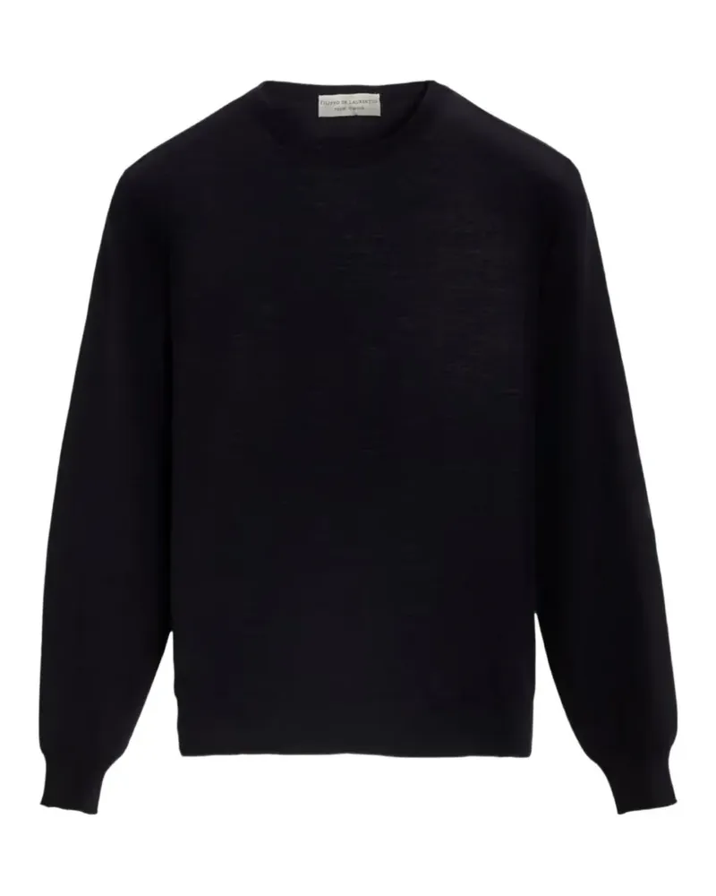 Filippo de Laurentiis Pullover aus Merinowolle - Schwarz Schwarz