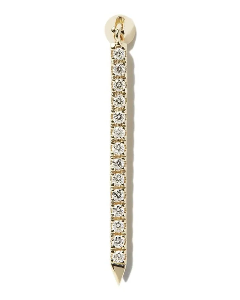 Maria Tash 18kt Eternity Gelbgoldohrring mit Diamanten