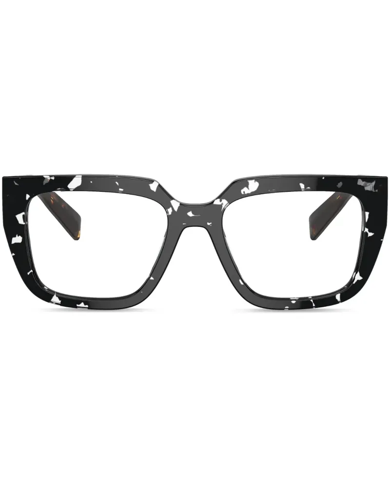 Prada Cat-Eye-Brille in Schildpattoptik - Braun Braun