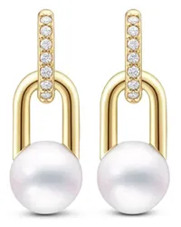 TASAKI 18kt Collection Line Fine Link Gelbgold-Hängeohrring Gold