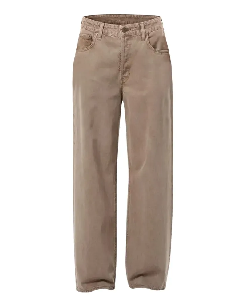 AGOLDE Low Slung Baggy straight-leg jeans - Braun Braun