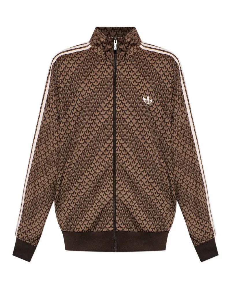 adidas Firebird Sweatshirtjacke mit Reißverschluss - Braun Braun