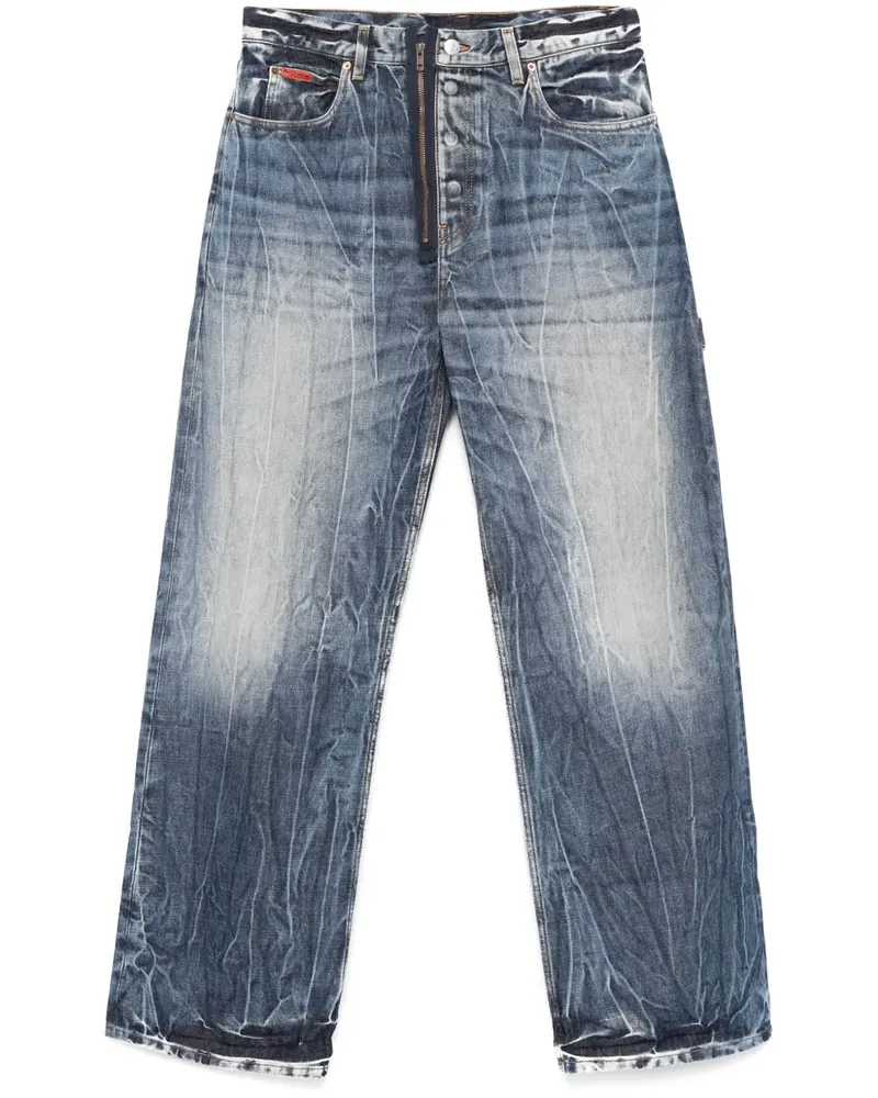 Martine Rose Jeans mit weitem Bein - Blau Blau