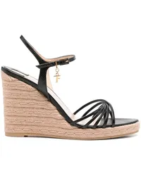 Tom Ford Wedge-Sandalen 85mm Schwarz