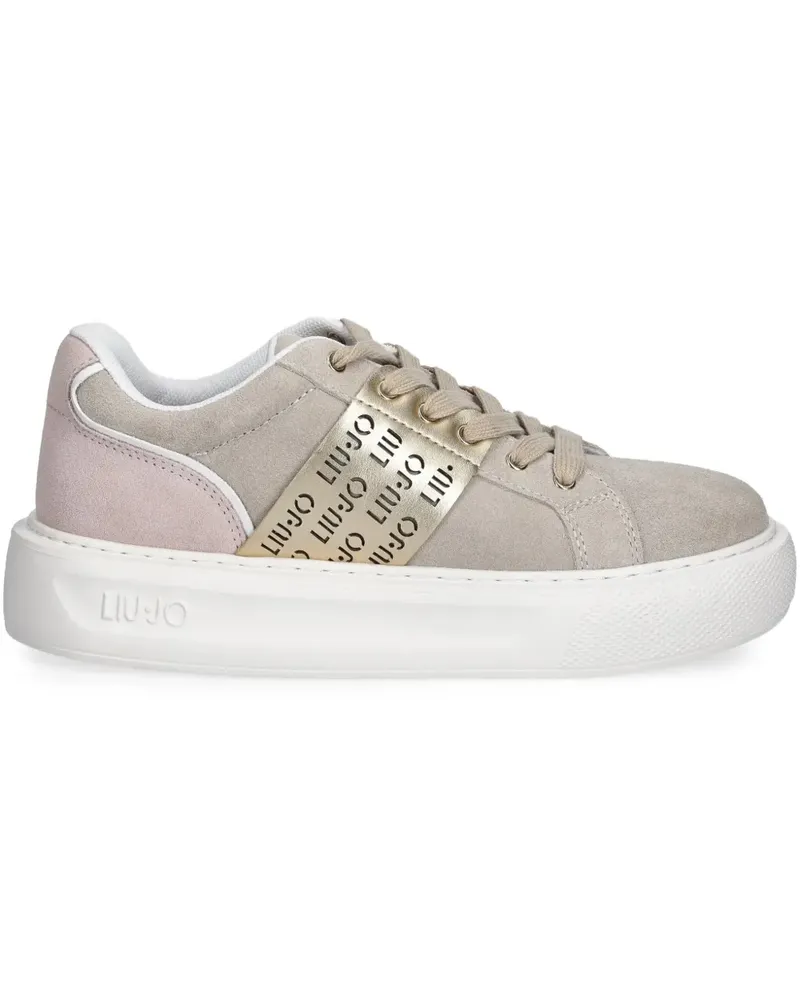 Liu Jo Plateau-Sneakers - Nude Nude