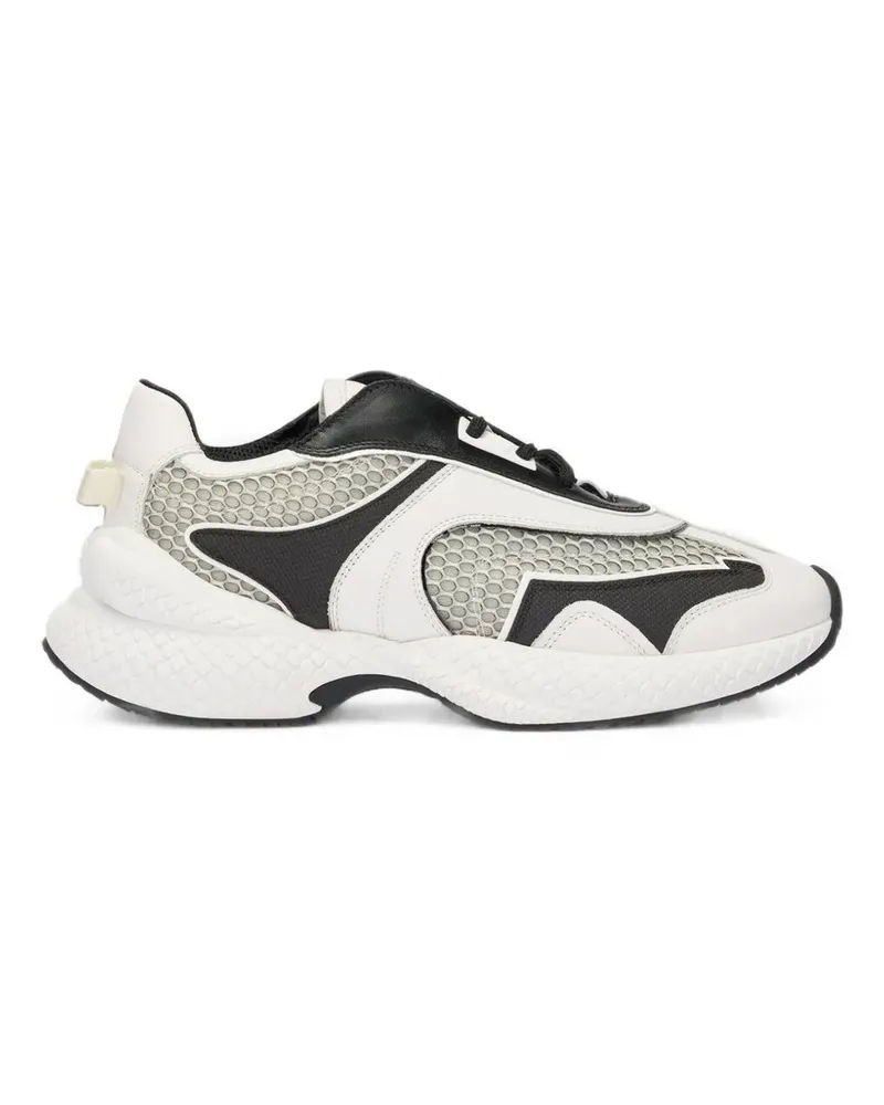 Roberto Cavalli Sneakers mit Mesh-Einsätzen - Weiß Weiß
