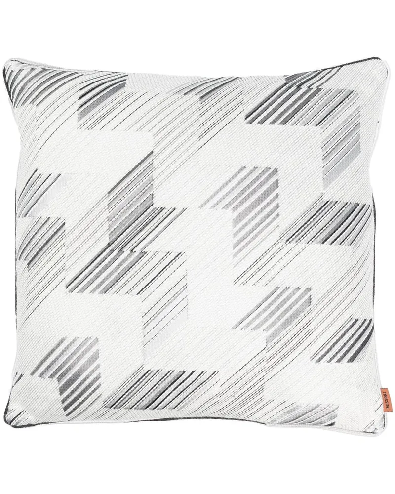 Missoni Home Kissen mit Zickzackmuster - Grau Grau