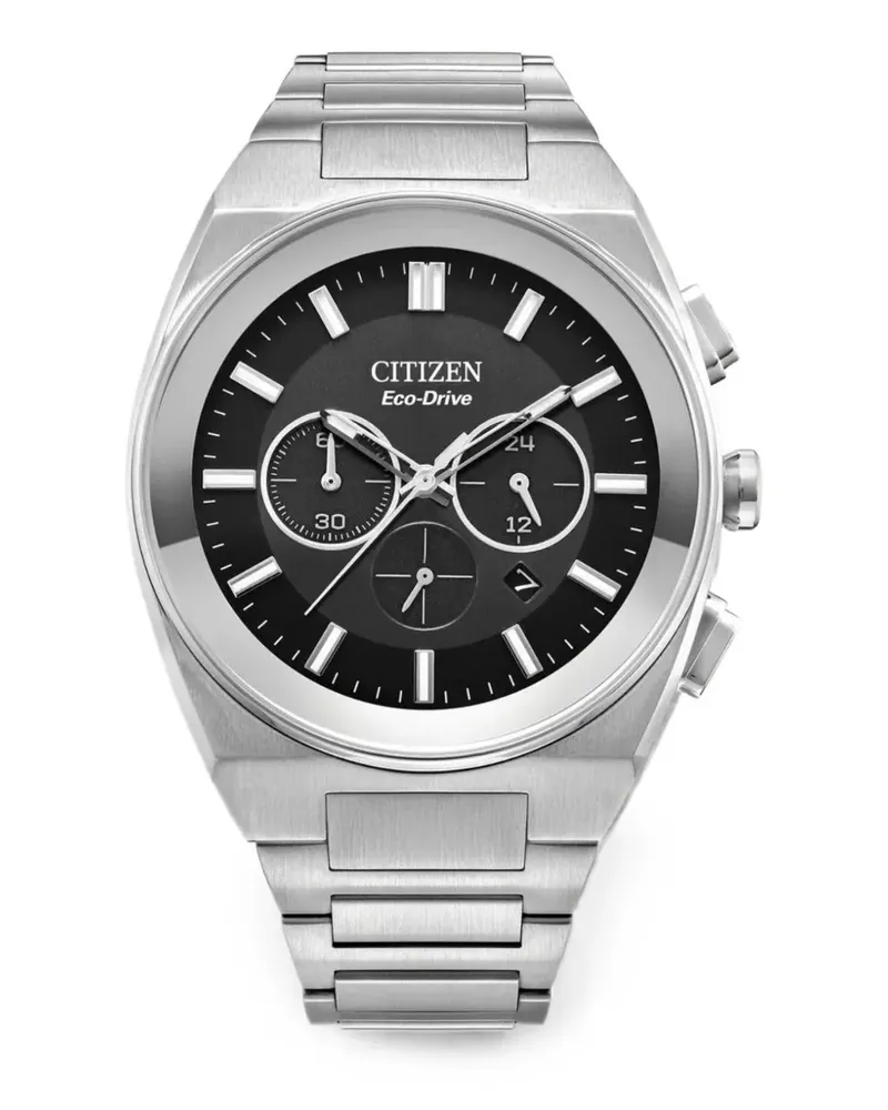 Citizens of humanity Eco-Drive 43mm watch - Schwarz Schwarz