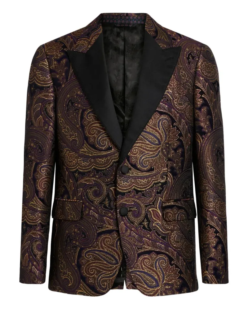 Etro Einreihiges Sakko - Gold Gold