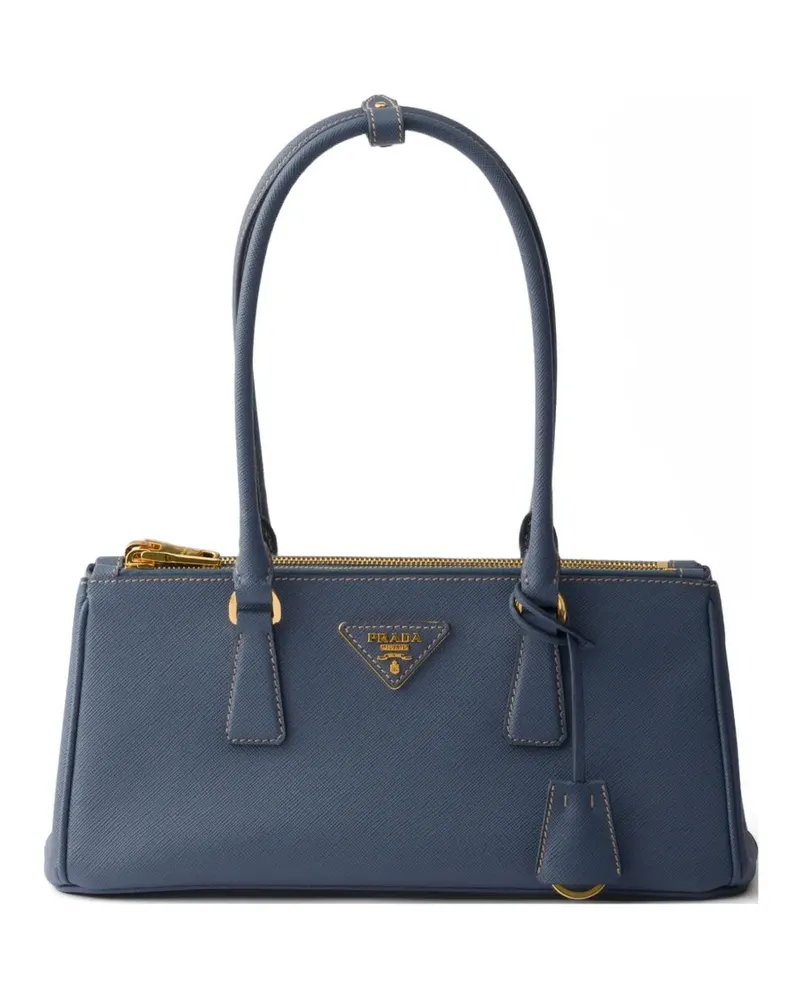 Prada Galleria medium Saffiano leather bag - Blau Blau