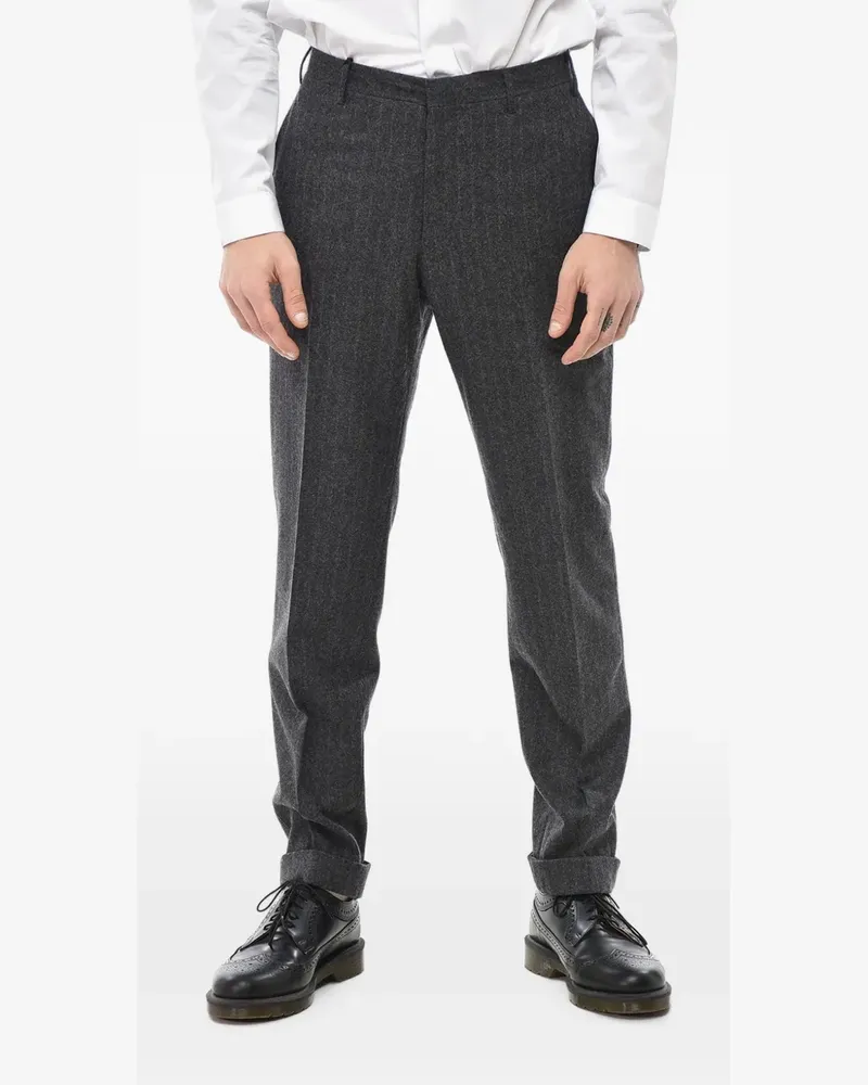 Corneliani CC Collection belt-loop trousers - Grau Grau