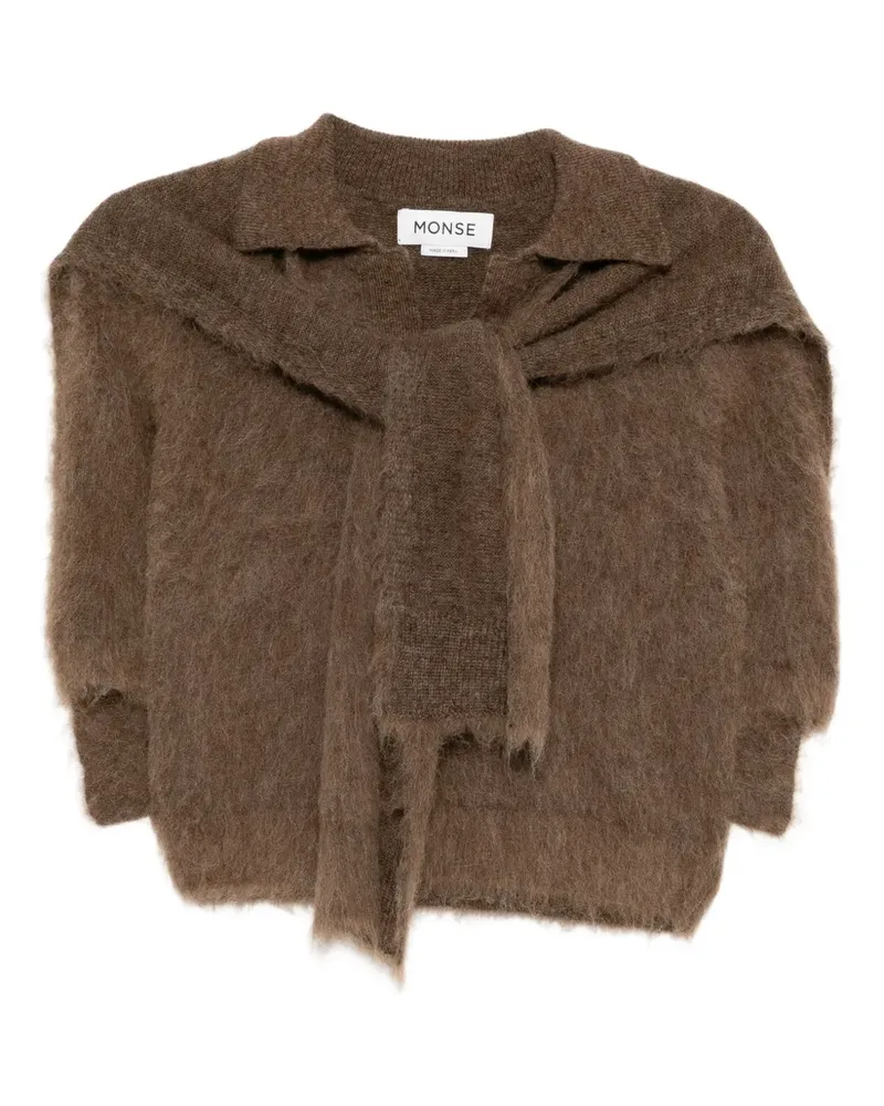 Monse Gestricktes Oberteil - Braun Braun