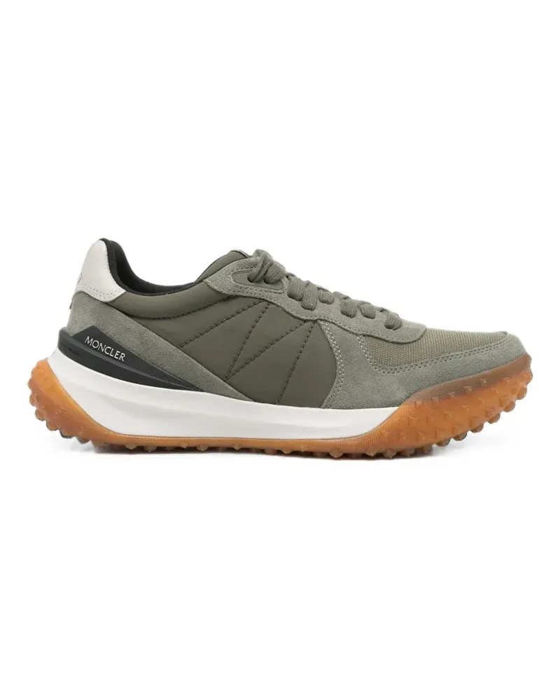 Moncler City Trek Sneakers mit Einsätzen und Noppensohle - Grün Grün