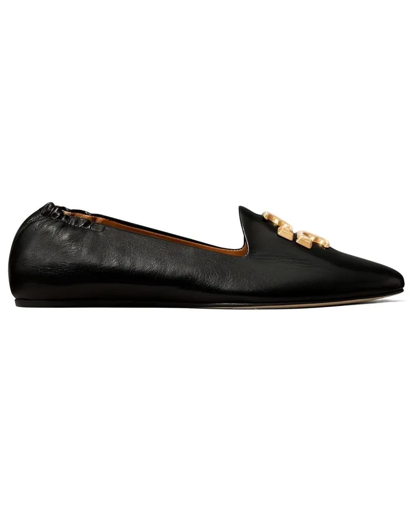 Tory Burch Eleanor Smoking Slipper - Schwarz Schwarz