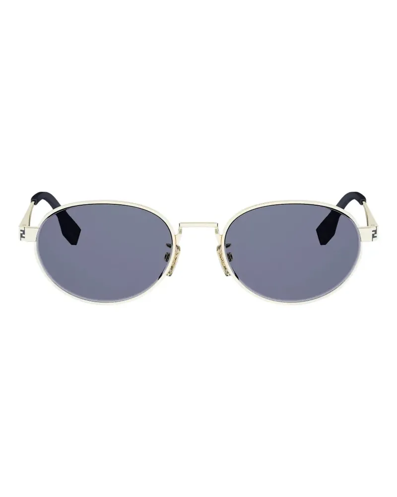 Fendi Sky round-frame sunglasses - Gold Gold