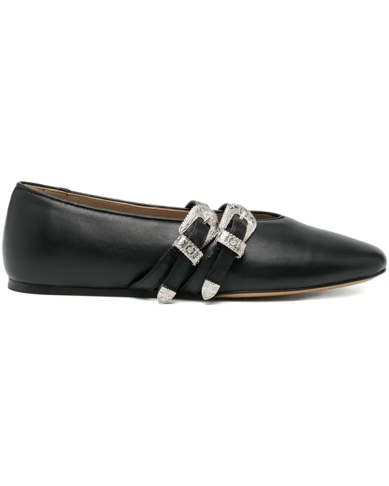 Le Monde Béryl Claudia ballet flats - Schwarz Schwarz