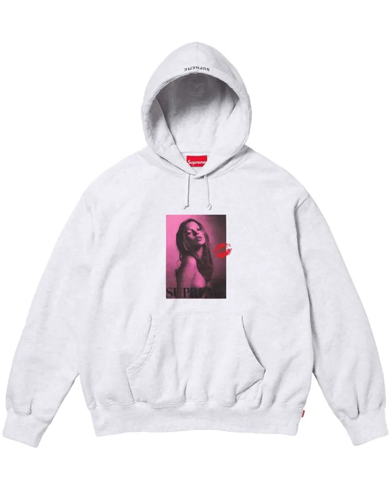 Supreme Being Kate Moss Hoodie - Grau Grau