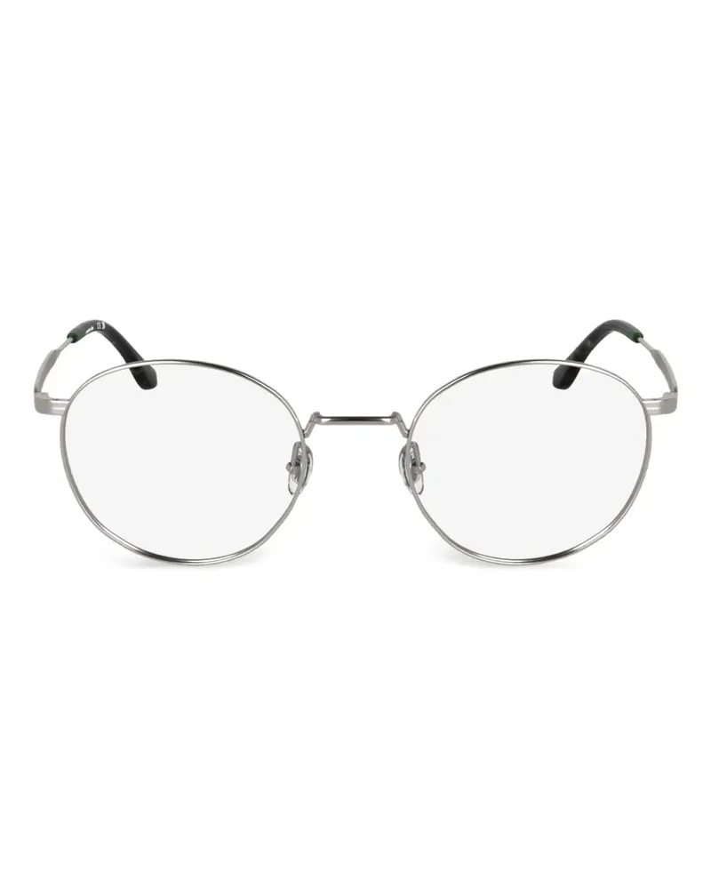 Lacoste Brille mit rundem Gestell - Silber Silber
