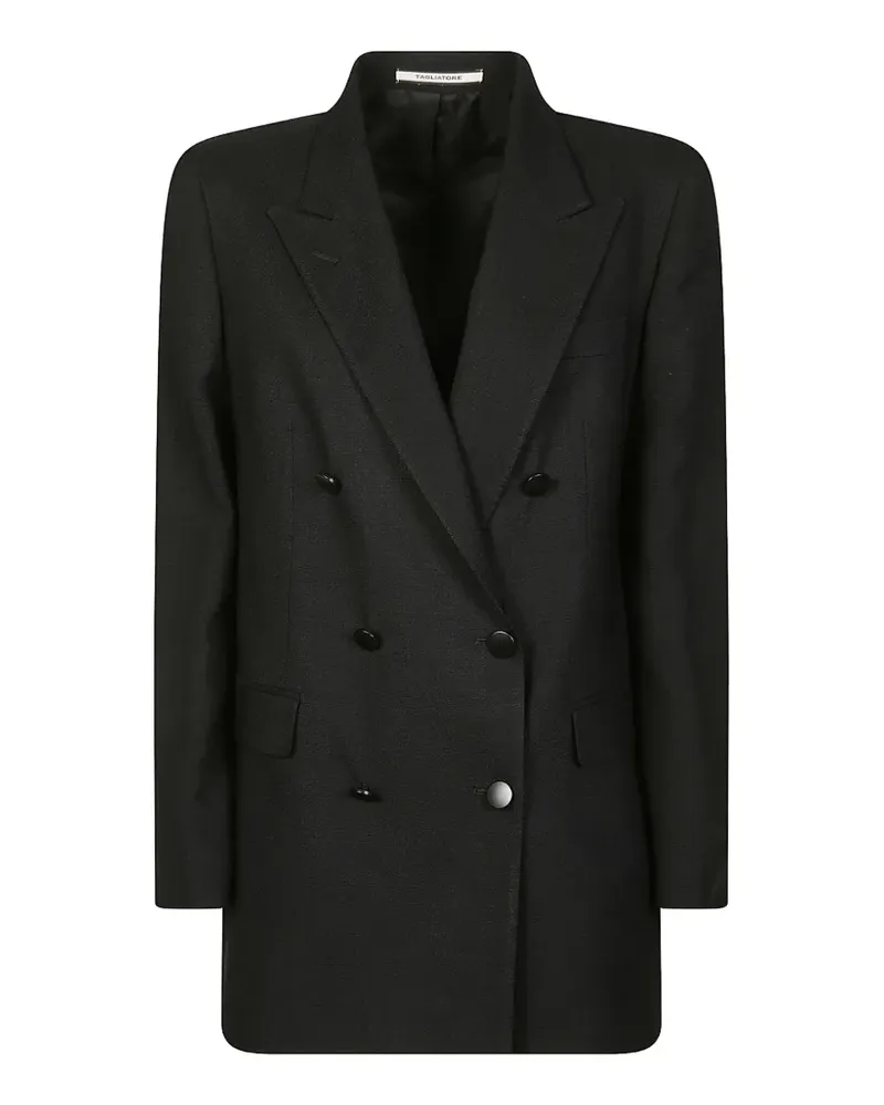 Tagliatore double-breasted blazer - Schwarz Schwarz
