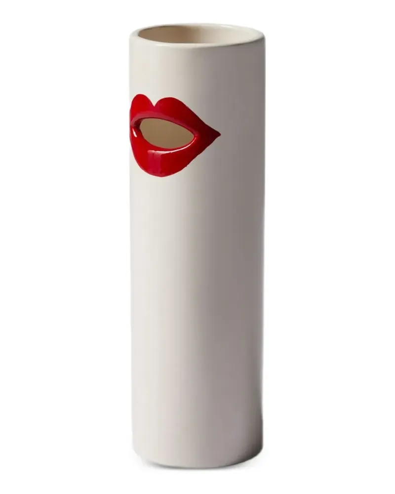 Cassina Vase mit Mundlippen - Weiß Weiß