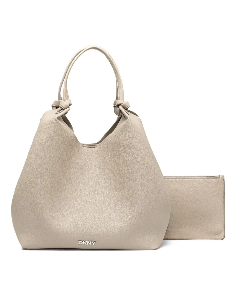 DKNY Großer Paula Commuter Tote Bag - Nude Nude