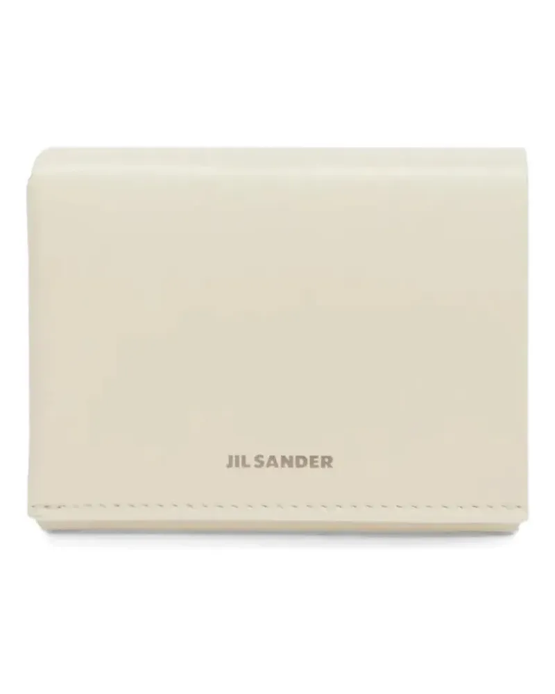 Jil Sander Portemonnaie mit Logo - Nude Nude