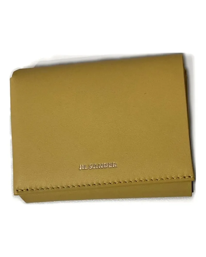 Jil Sander logo wallet - Gelb Gelb