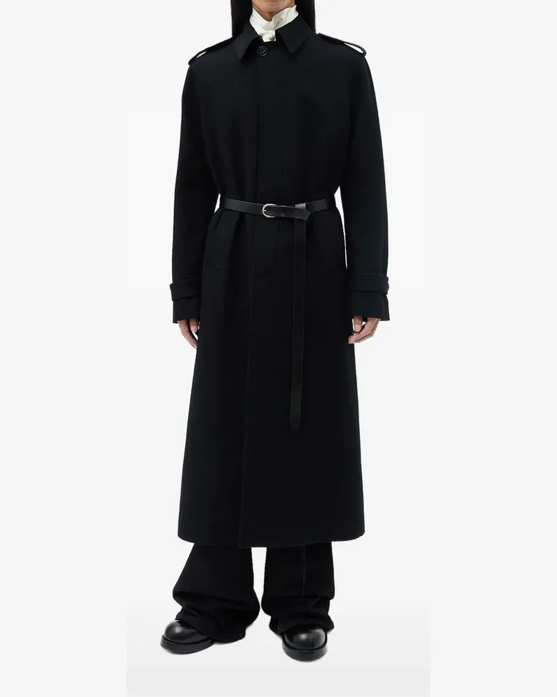 Ann Demeulemeester Wilmer coat - Schwarz Schwarz