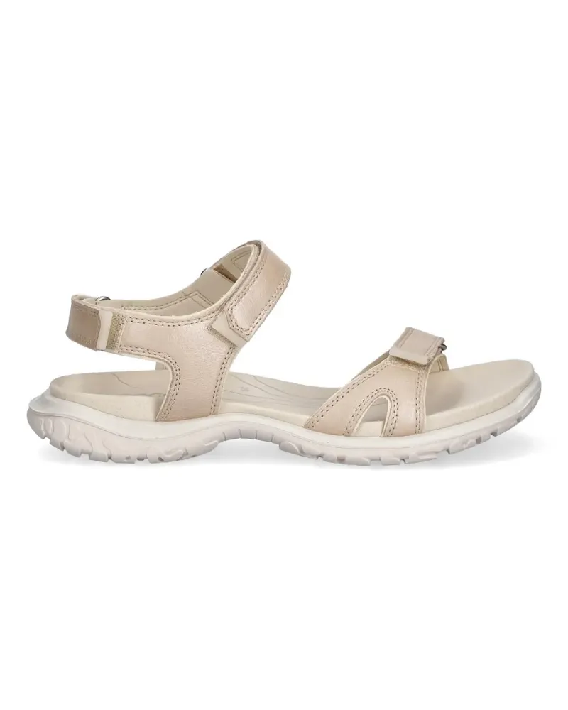 Ecco Offroad Roam touch-strap leather sandals - Nude Nude