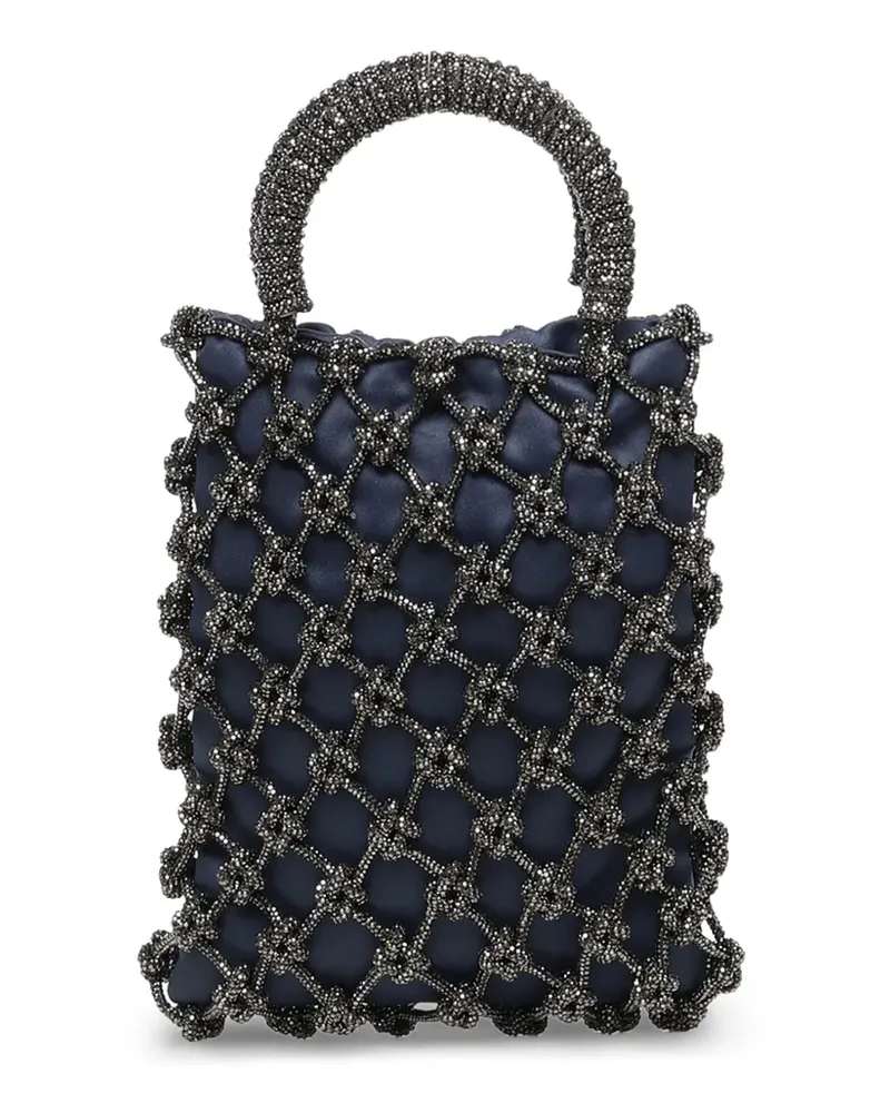 Rosantica crystal-embellished tote bag - Blau Blau