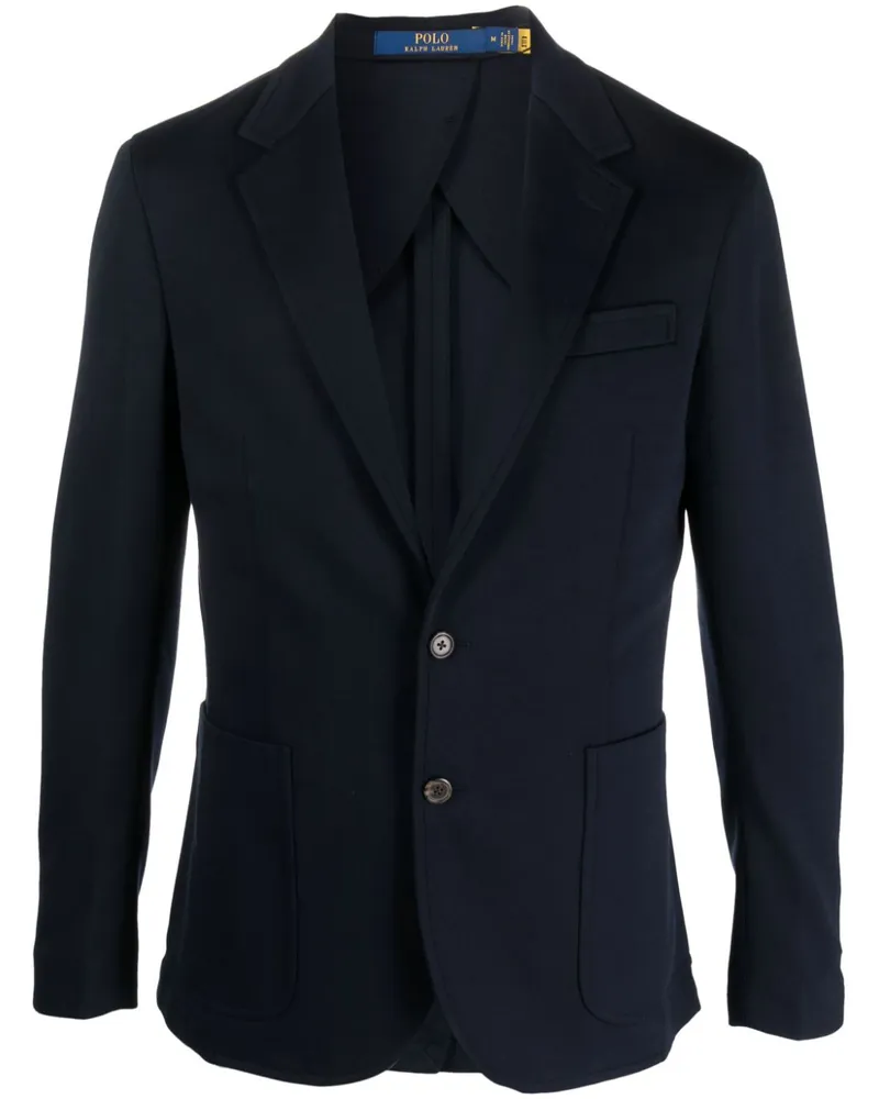 Ralph Lauren Einreihiges Sakko mit fallendem Revers - Blau Blau