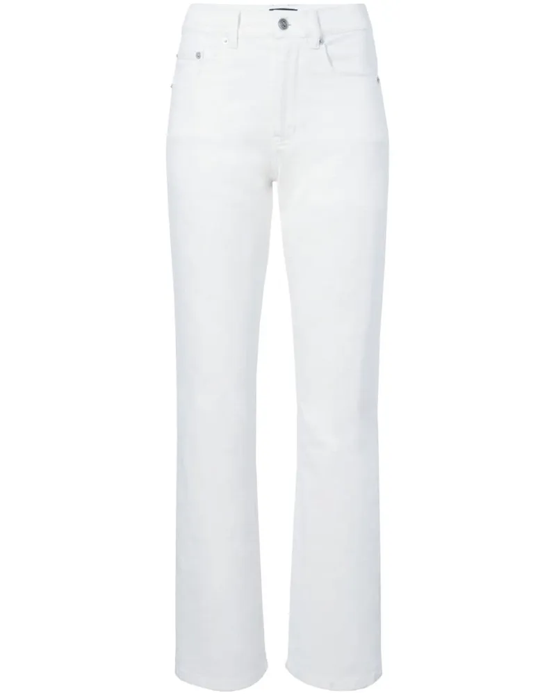 Proenza Schouler Jasper Jeans mit hohem Bund - Weiß Weiß