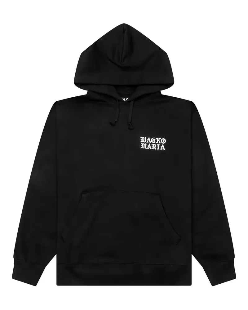 Wacko Maria Hoodie mit Logo-Stickerei - Schwarz Schwarz